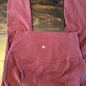 Yoga pants worn with love